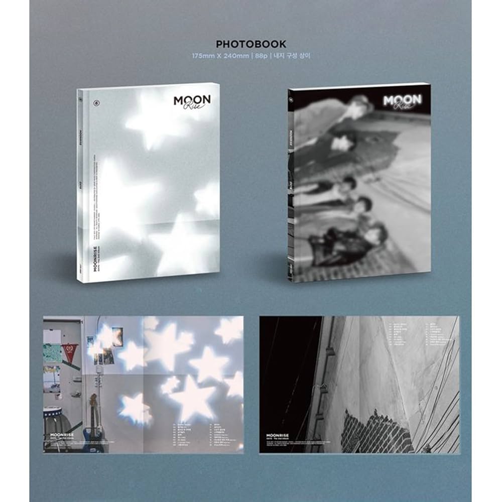 DAY6 2nd Album - Moonrise [ SILVER MOON Ver. ] CD +